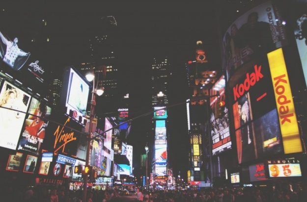 city-center-with-neon-lights-and-advertisements four facts every marketer should know